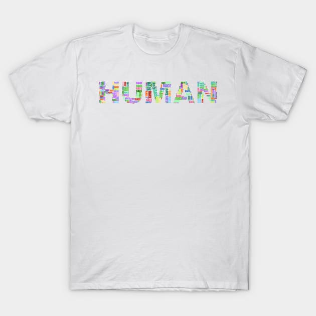 Human Race T-Shirt by Njuguman